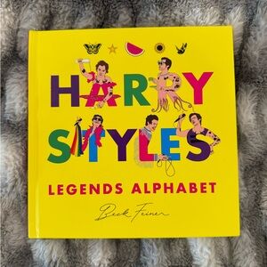 Harry Styles Legends Alphabet Book - Yellow Cover